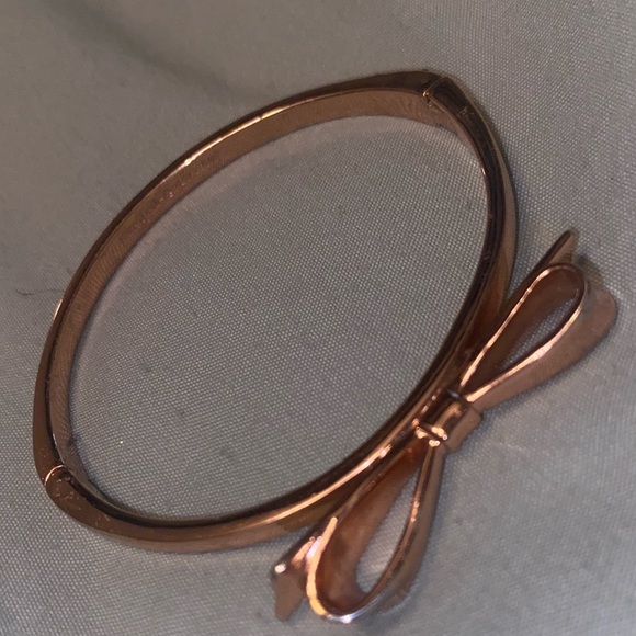 KATE SPADE ROSE GOLD BOW BRACELET - Picture 5 of 5